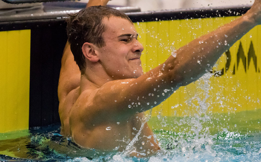 Max Nowosad, Deutscher Meister 2017 über 200m Freistil